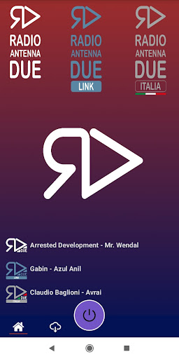 Android application Radio Antenna Due screenshort