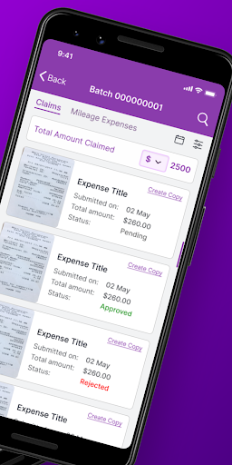 Bonhams Expenses Screen 2