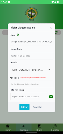 Motorista Screen 2