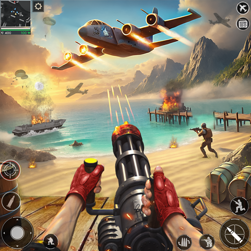 Gunship Battle Royale Shoot 3D