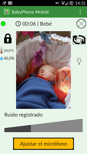 Vista previa de la aplicación