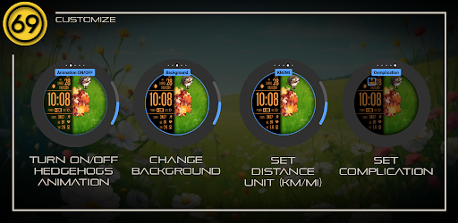 [69D] FUN01 watch face Screen 3