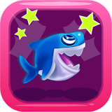 Bubble Shark Shooter Pop icon