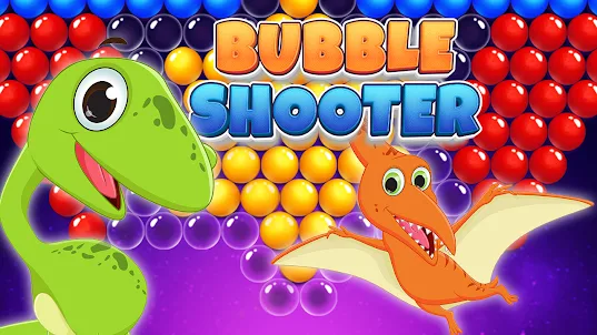 Dino Bubble Shooter Game