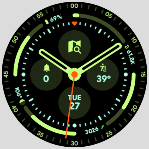 Pixel 3's Arcs Field Watchface Download on Windows