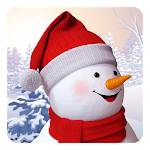 Cover Image of Télécharger Happy Snowman Live Wallpaper 3.6 APK