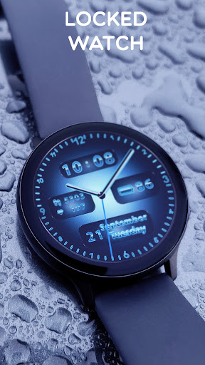 Android application Locked Watch Face screenshort