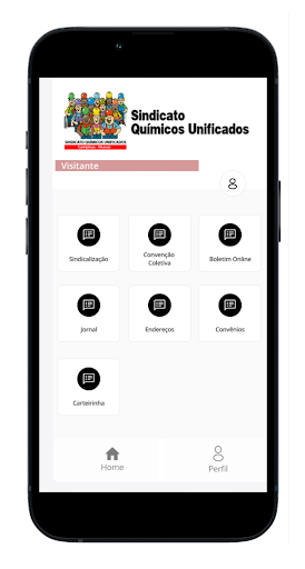 Android application Químicos Unificados Osasco screenshort