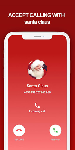 fake call from Santa Claus Screen 3