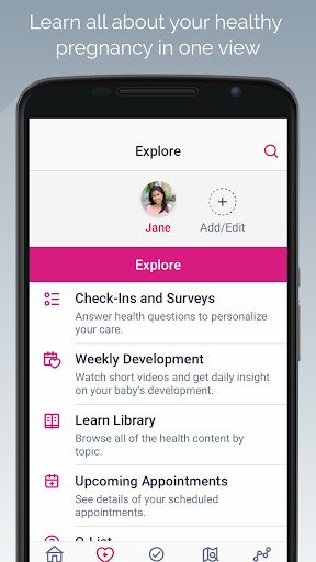 Healthy Baby with River Place Screen 2