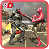 superhero spider battle war icon