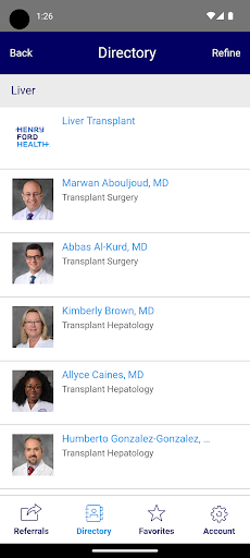 Henry Ford Health Flare Screen 2