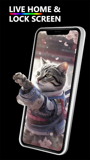 live wallpaper for 4D anime Screenshot 2 - AppWisp.com