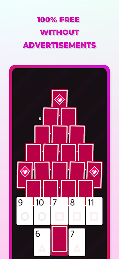 Android application Endless Solitaire Card Game screenshort