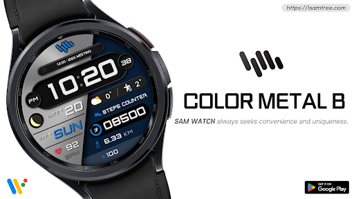 Android application SamWatch Color Metal B screenshort