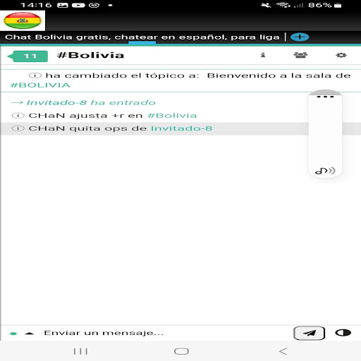 Chat Bolivia - Has Amigos. Screen 3