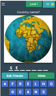 Political map of Africa - quiz game 8.2.4z APK screenshots 1