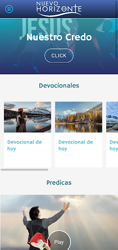 Nuevo Horizonte Screen 2