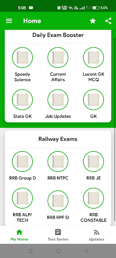 Android application Speedy Railway Science 2023 screenshort