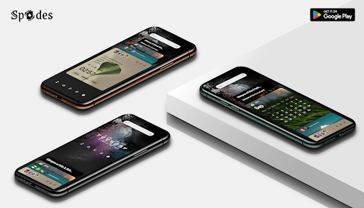 Android application Spades for KLWP screenshort