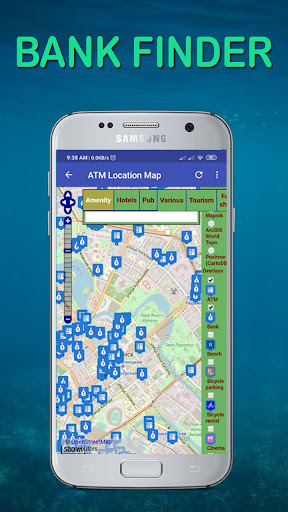 Albuquerque Maps ATM Finder  Tourist Amenity Maps