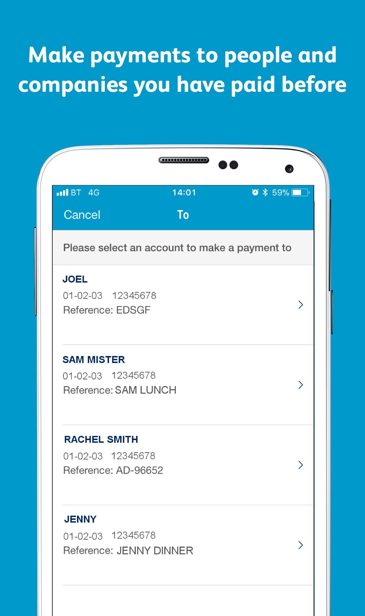 Android application The Co-operative Bank screenshort