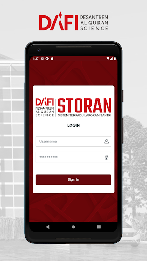 STORAN DAFI Screen 2