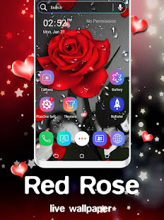 Red Rose Particle LiveWallpaper 3.0 APK screenshots 3