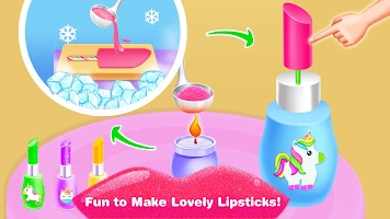 Edible Unicorn DIY Makeup – ASMR Games for Girls