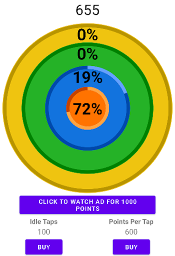 Android application Loading Bar Clicker screenshort