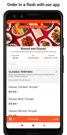 Android application Blazed and Glazed screenshort