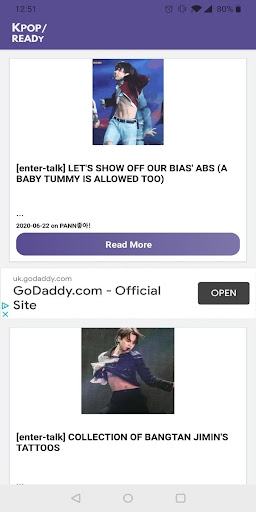 Android application Kpop/READy - Kpop News screenshort