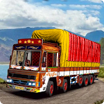 Cover Image of ดาวน์โหลด เกมส์ขับรถบรรทุกสินค้าของอินเดีย  APK