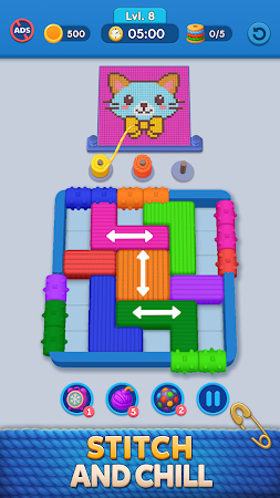 Game screenshot Thread Color: Block Jam Puzzle hack