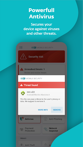 Android application ESET Mobile Security Orange screenshort
