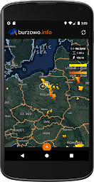 Burzowo.info - Lightning map