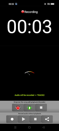 Screenshot Audiosdroid Audio Studio