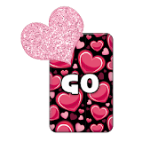 GO KB SKIN - Love Hearts 4 icon