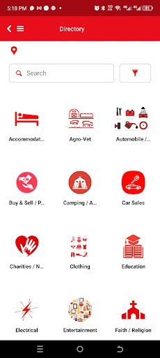 Kenya Business Directory Screen 2