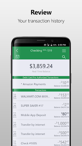 GBC Mobile Banking Screen 3