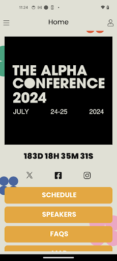 The Alpha Conference Screen 2