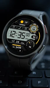 Smart Digital Watch Face