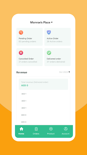 HattaFoodHuB Vendor Screen 3