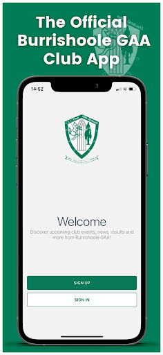 Android application Burrishoole GAA screenshort