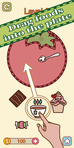 Android application Pack Food Game - Puzzle Master screenshort