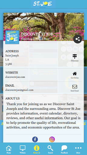 Discover St. Joe Screen 2