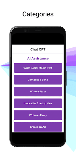 Android application Chatbot- AI Voice Chat,AI Chat screenshort