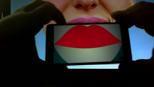 Android application Lips blabber, Tongue out screenshort