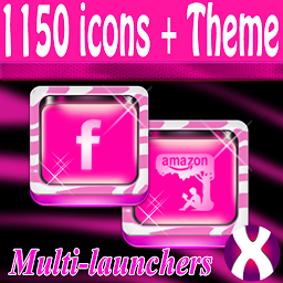 Icon image Sparkle 3d Zebra icon pack
