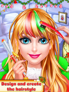 Christmas Girl Makeover Game -Christmas Girl Games 1.0.1 APK screenshots 2